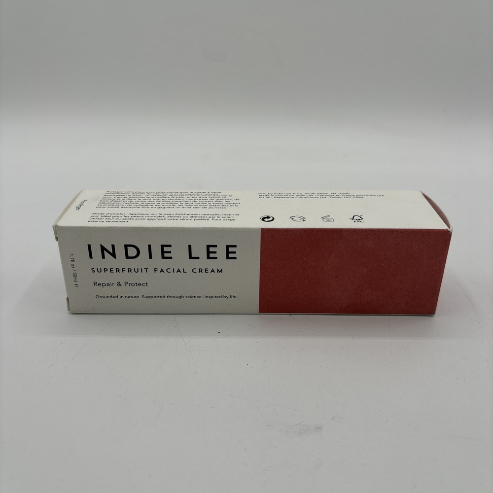 INDIE LEE Superfruit Facial Cream 1.7oz‎ / 50mL•DISCONTINUED•ALL SKIN TYPES• NEW